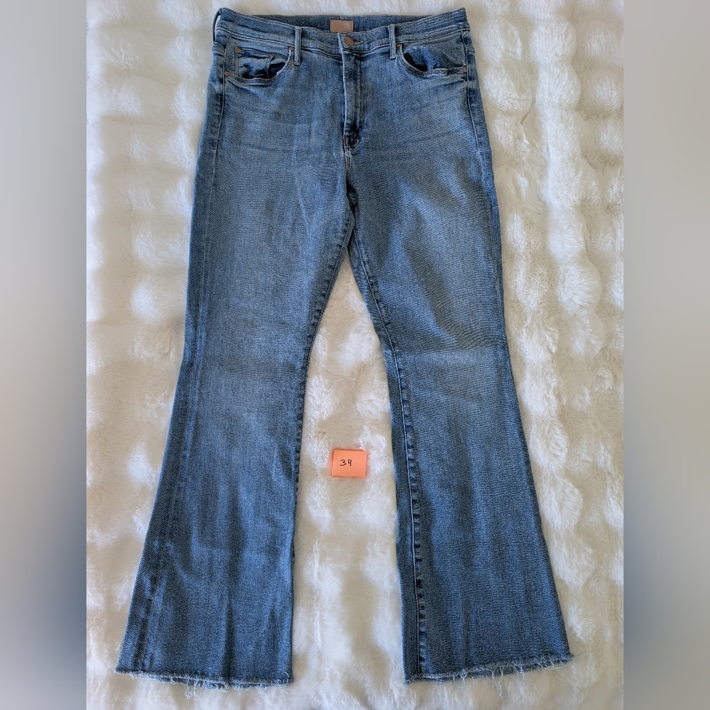 MOTHER Boot Cut Jean // Light Wash